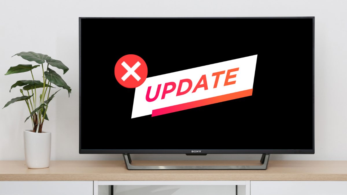 Nguyên nhân và cách sửa tivi Sony cập nhật phần mềm bị lỗi